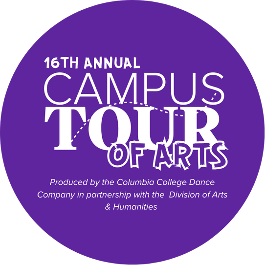 campus tour of arts logo